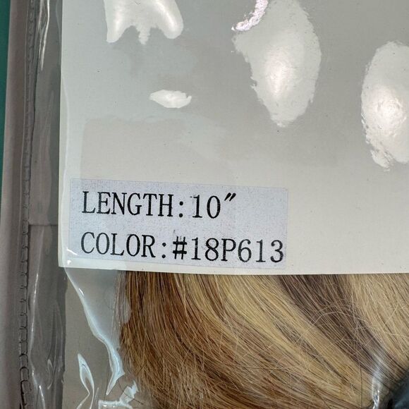 Remy Human Hair Extensions - Blonde 10” - Picture 4 of 8